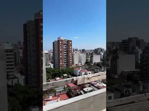 4-room apartment for sale in Villa Crespo with a large terrace, barbecue, and garage