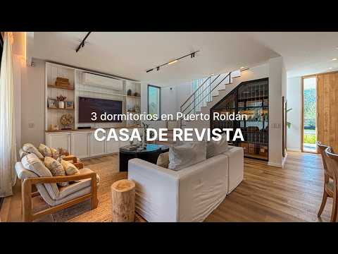 3-bedroom house straight out of a magazine, with a large yard and pool in Puerto Roldan