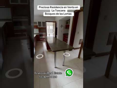 House for Sale in Bosques de las Lomas, Mexico City · Spacious Rooms and Signature Architecture!