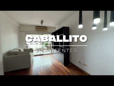 3-Room Apartment for Sale in Caballito with a Permanent, Covered Parking Space