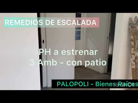PH FOR SALE - 3-ROOM APARTMENT WITH PATIO, BRAND-NEW - IN REMEDIOS DE ESCALADA