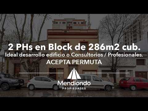 2 single-family homes in a complex totaling 286 m² in the Terminal area, Nueva Pompeya.