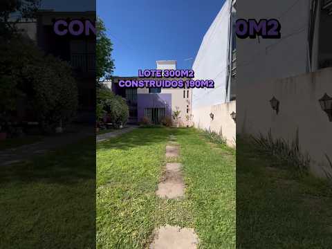 4-room house with a storefront and a large patio in Laferrere
