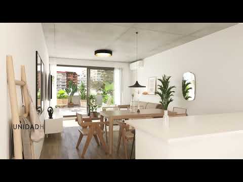 2-Room Apartment on the 12th Floor with a Terrace in Las Cañitas - For Sale