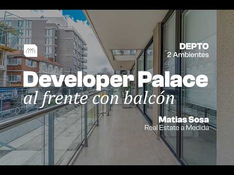 2-Room Apartment - Developer Palace - Güemes Residencial - Parking Space