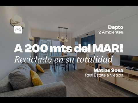 For Sale - 2-room apartment - Ocean view - Renovated