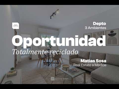 For Sale - 3-room apartment - Renovated