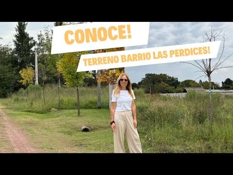I discovered this beautiful piece of land in Las Perdices | Lobos