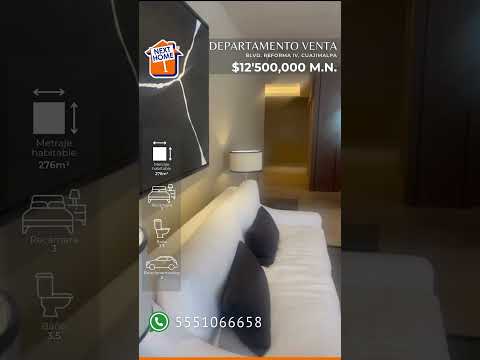 NEW APARTMENT FOR SALE IN SANTA FE, CUAJIMALPA