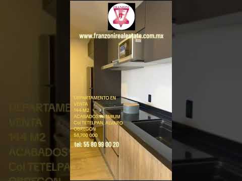 Apartment for Sale in Tetelpan near San Ángel - 3 Bedrooms, Balcony, Pool, Gym, and Much More!