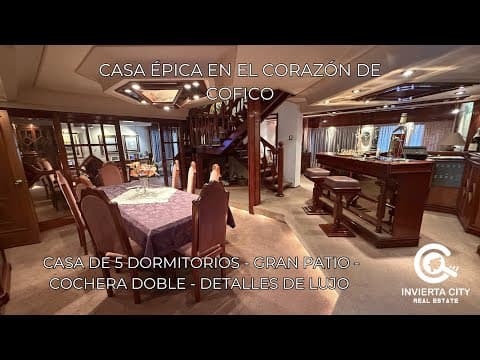Stunning corner house in Cofico for sale and rent; suitable for commercial use