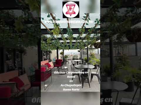 Office for Rent in Roma Norte, Exclusive Use for Your Company (Up to 6 People) — Fully Furnished!