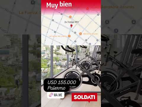 2-room apartment for sale in Palermo