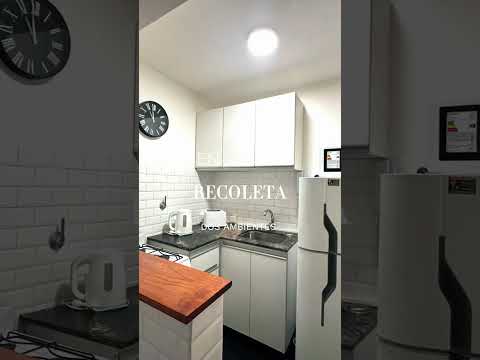 Recoleta 2-room apartment (REHABILITATED)