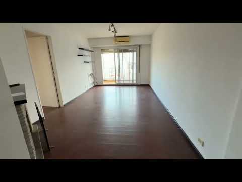 2-room apartment in Caballito with a barbecue, a long balcony, and a semi-floor layout.