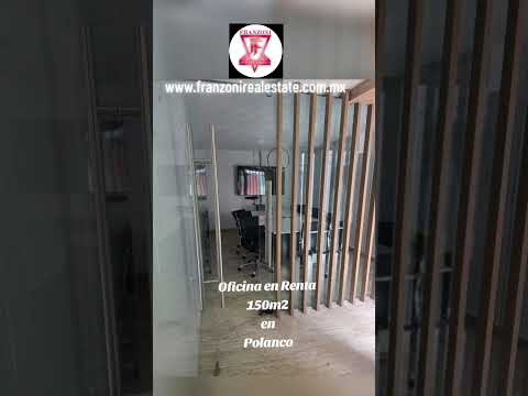 150 m² Office for Rent—Furnished, Functional, and Elegant in Campos Elíseos, Polanco, Mexico City!
