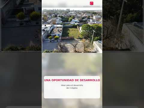 LOT FOR SALE - CAFFERATA NEIGHBORHOOD - PERFECT DUPLEX
