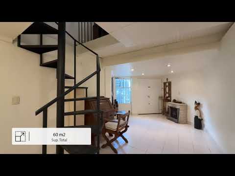 Two-room duplex apartment in Colegiales