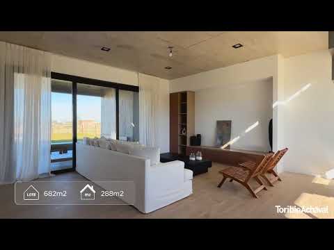 An incredible, brand-new modern-style home in the Amarras neighborhood of Puertos del Lago.