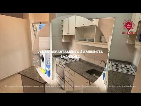 SAAVEDRA 2-room apartment with a patio