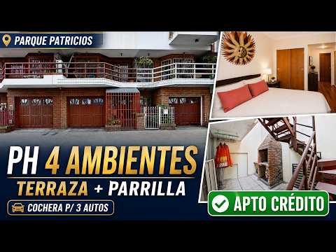 4-Bedroom Apartment for Sale in Nueva Pompeya—3-Car Garage, BBQ, Full Sun!!