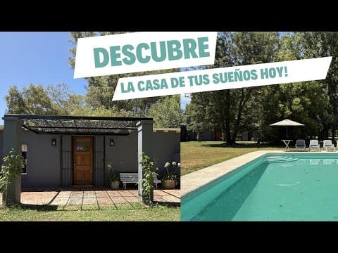Charming country home for sale in the prestigious La Araucaria neighborhood | Lobos