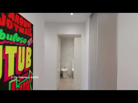 For Sale: NEW Apartment with Divisible Layout in NUÑEZ, Balcony, Amenities