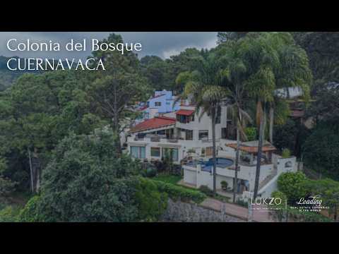 Luxury home for sale in the Colonia del Bosque neighborhood, Cuernavaca