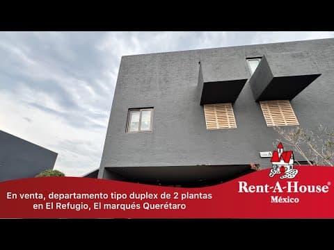 Duplex-style apartment for rent with a private terrace. La Sierra Residencial, El Refugio, Querétaro.