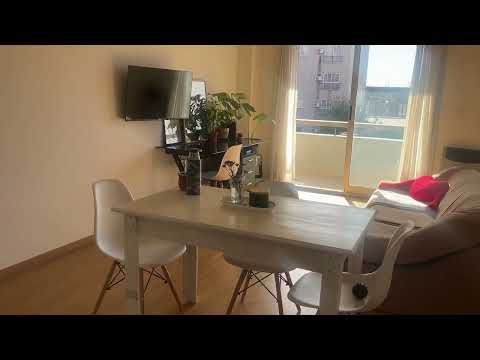 Very bright two-room apartment with a garage