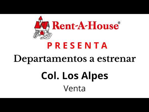 Apartment for Sale in Álvaro Obregón, Los Alpes, Area: 27-632
