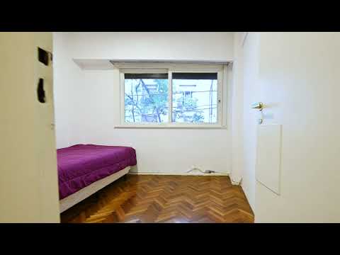 Apartment for sale in Recoleta: 3 bedrooms plus a maid's quarters and a patio