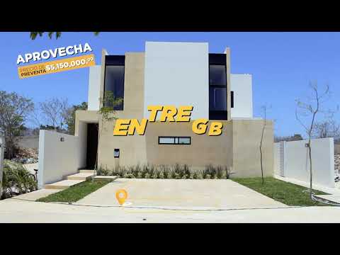 House for Sale in Cholul: Beautiful Home in a Gated Community