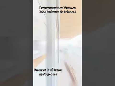 Apartment for Sale - 457 m2 Penthouse - Panoramic View on Rubén Darío Street, Polanco, Across from the Forest!