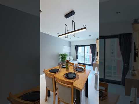 3-Bedroom Apartment with a Balcony Overhanging the Street—Very Bright