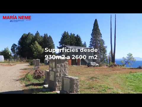 ONE-OF-A-KIND OPPORTUNITY - ON SALE: Lots with lake views and lakeshore access in the eastern part of Bariloche