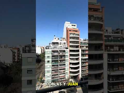 Apartment in Caballito - 2-room apartment with a balcony and terrace