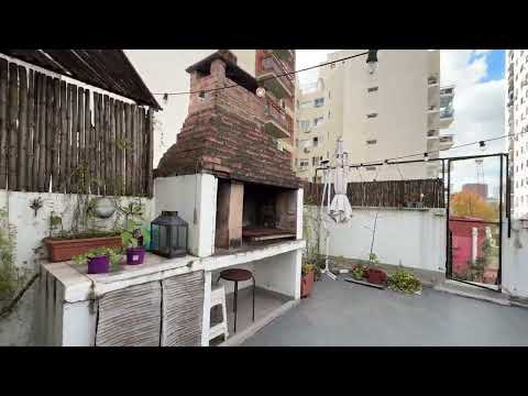One-bedroom apartment with a terrace and barbecue for sale in Palermo