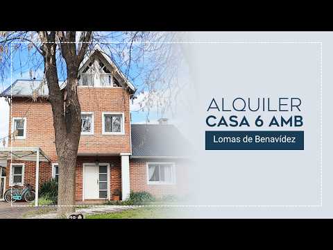 6-ROOM HOUSE FOR RENT IN BENAVÍDEZ | BARBECUE AND POOL