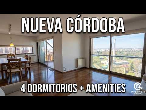 Apartment for Sale Across from Plaza España | 3 Suites, 2 Parking Spaces, and Panoramic Views | Nueva Córdoba