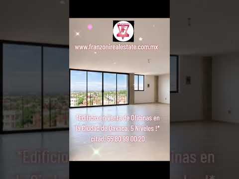 Office Building for Sale in Oaxaca City, 5 Floors!