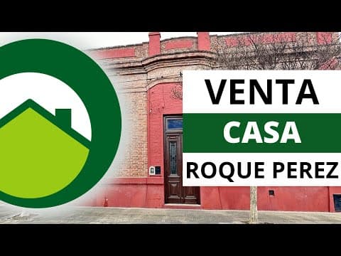 3-Bedroom House for Sale with Garden, in Downtown Roque Perez