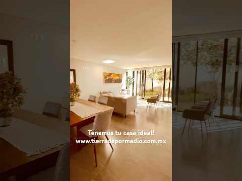 One-Story House with 3 Bedrooms, TV Room, and Large Garden in Zibatá, Querétaro