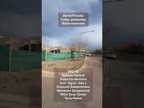 300-square-meter lot in a gated community in Luján de Cuyo