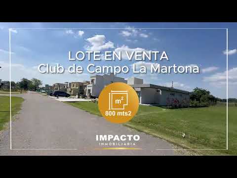 Land for sale at La Martona Country Club