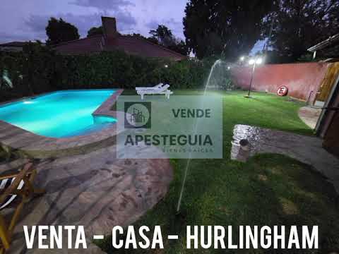 House in Hurlingham - 5 Rooms - Park - Pool - Barbecue Area