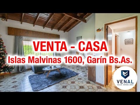 House for sale in Garín: 3 rooms, 2 bedrooms, bright, 630 m² lot, 300 meters from the Pan-American Highway.