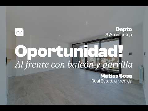 For Sale - Brand-new apartment - 8th floor - Bright - Grill on the balcony - Optional parking space