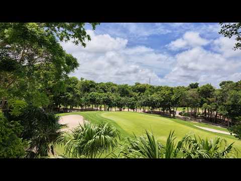 Furnished apartment with a view of the golf course at TAO Residences, Akumal