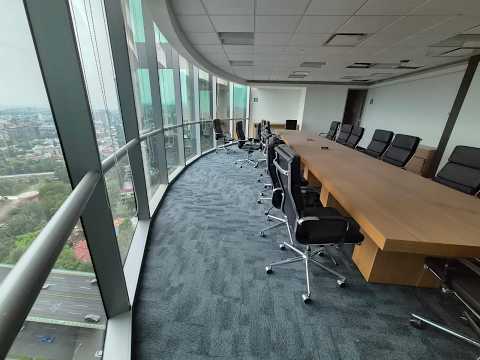 Furnished office for rent in Lomas de Chapultepec.